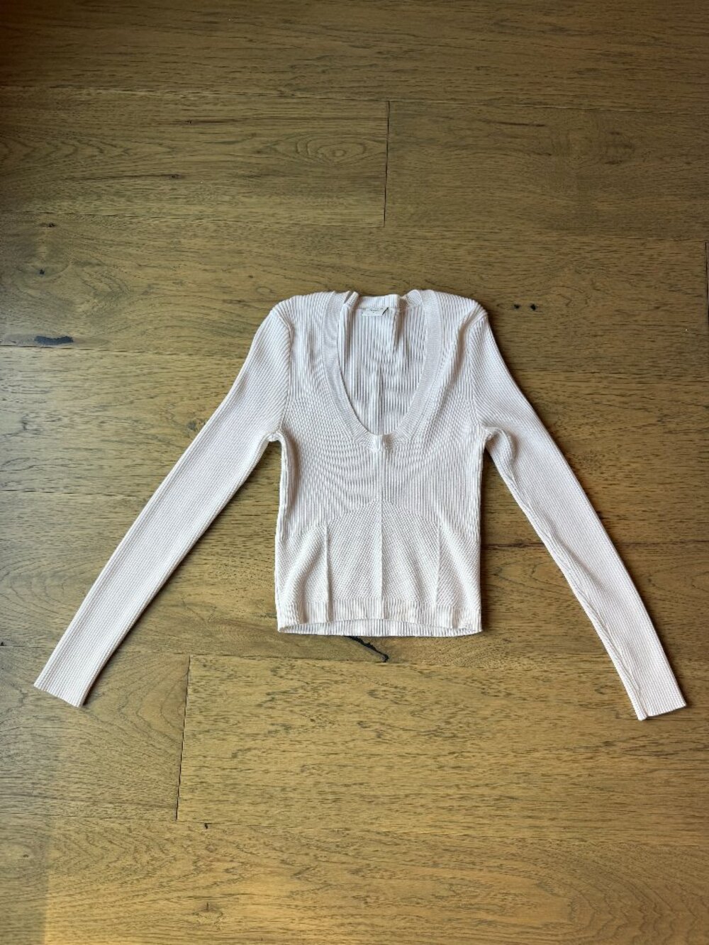 Abercrombie Ribbed Scoop-neck Sweater